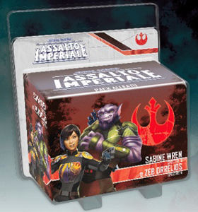 Immagine di ASSALTO IMPERIALE: WAVE 11  - SABINE WREN AND ZEB ORRELIOS (Pack Alleato)