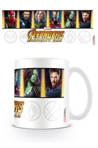 Immagine di Avengers Infinity War Mug Characters & Emblems