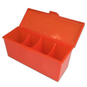 Immagine di Blackfire 4-Compartment Storage Box - Red