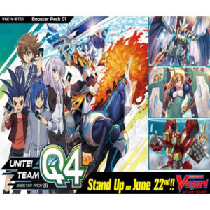 Immagine di Cardfight!! Vanguard V - Unite! Team Q4 Booster Display (16 Packs) - EN