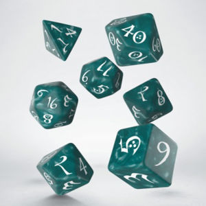 Immagine di Classic RPG Stormy & white Dice Set (7)