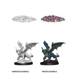 Immagine di D&D Nolzur's Marvelous Miniatures - Blue Dragon Wyrmling