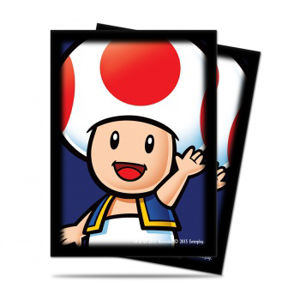 Immagine di Deck Protector Sleeves - Super Mario: Toad (65)