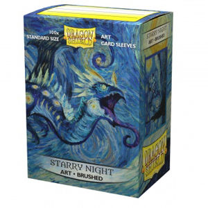 Immagine di Dragon Shield Brushed Art Sleeves - Starry Night (100 Sleeves)