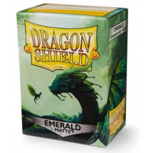 Immagine di Dragon Shield Matte Sleeves - Emerald (100)