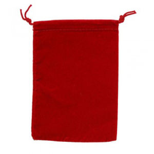 Immagine di Chessex Small Suedecloth Dice Bags Red