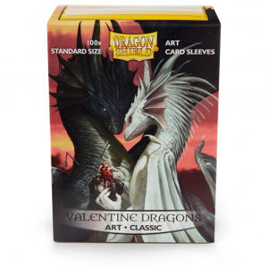 Immagine di Dragon Shield Standard Art Sleeves - Valentine Dragons (100 Sleeves)