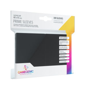 Immagine di Gamegenic - Prime Sleeves Black (100)
