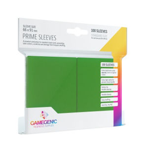 Immagine di Gamegenic - Prime Sleeves Green (100)