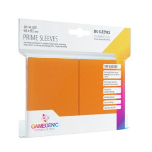 Immagine di Gamegenic - Prime Sleeves Orange (100)