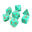 Visualizza i dettagli per HEAVY DICE POLYHEDRAL TURQUOISE/ORANGE 7-DADI SET – LAB DICE 4 Immagine di HEAVY DICE POLYHEDRAL TURQUOISE/ORANGE 7-DADI SET – LAB DICE 4