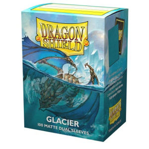 Immagine di Dragon Shield Standard Matte Dual Sleeves - Glacier Miniom (100 Sleeves)