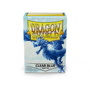 Immagine di Dragon Shield Standard Sleeves - Matte Clear Blue (100)
