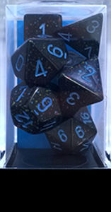 Immagine di Set Dadi Speckled - Blu Stelle