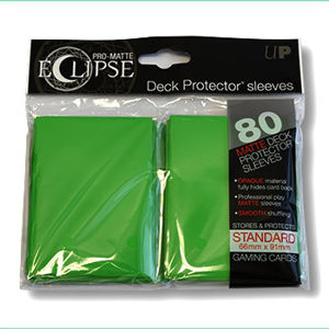Immagine di Standard Sleeves - Eclipse - Matte Green (80)