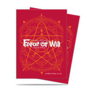 Immagine di Standard Sleeves - Force of Will - Red Card Back (65)