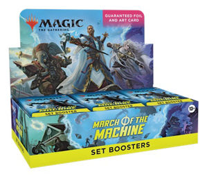 Immagine di MTG - MARCH OF THE MACHINE SET BOOSTER DISPLAY (30 PACKS) - EN