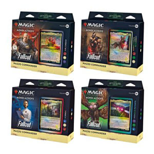 Immagine di MTG - COMMANDER FALLOUT DECK DISPLAY (4 DECKS) - IT