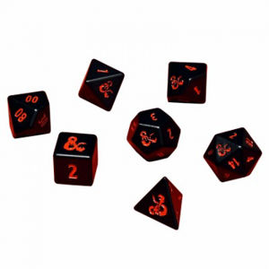 Immagine di UP - Heavy Metal 7 RPG Set Dice for Dungeons & Dragons