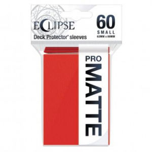 Immagine di UP - Eclipse Matte Small Sleeves: Apple Red (60 Sleeves)