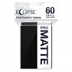 Immagine di UP - Eclipse Matte Small Sleeves: Jet Black (60 Sleeves)