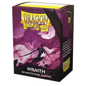 Immagine di DRAGON SHIELD DUAL MATTE SLEEVES - WRAITH 'ALARIC, CHAOS WRAITH' (100 SLEEVES)