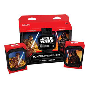 Immagine di STAR WARS UNLIMITED - Spark of Rebellion: Starter Set EN