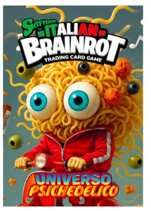 Immagine di Skifidol Italian Brainrot TCG Universo Psichedelico Album Raccoglitore (IT)