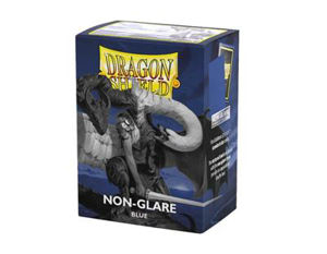 Immagine di Dragon Shield Matte Non-Glare Sleeves - Blue (100 Sleeves)