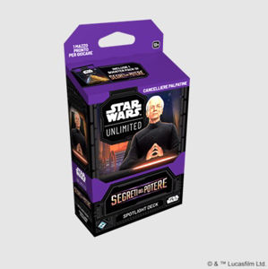Visualizza i dettagli per SWU - Segreti del Potere - Deck: Palpatine IT Immagine di SWU - Segreti del Potere - Deck: Palpatine IT