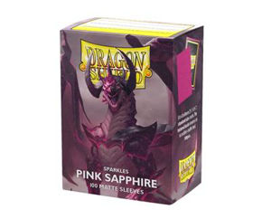 Immagine di Dragon Shield Sleeves - Matte Standard size - Pink Sapphire (100 Sleeves)