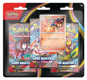 Immagine di Pokémon Megaevoluzione - Caos Nascente Blister 3 Buste