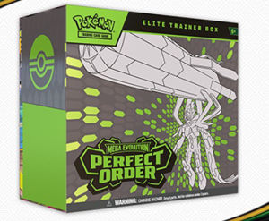 Immagine di Pokémon TCG: Mega Evolution - Perfect Order Elite Trainer Box ENGL