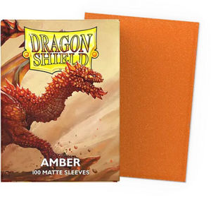 Immagine di DS - Standard Sleeves: Amber [Matte] (100 Sleeves)