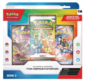 Immagine di Pokémon Collezione Illustrazione Primi Compagni d'Avventura - Serie 3
