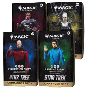 Immagine di MTG - STAR TREK - COMMANDER DECK (4 MAZZI) - ITA