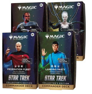 Immagine di MTG - STAR TREK - COMMANDER DECK - COLLECTOR'S EDITION (4 MAZZI) - ENG