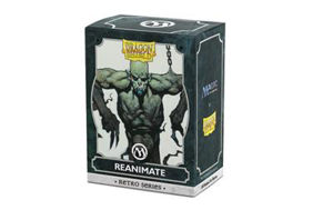 Immagine di Dragon Shield x MTG Retro Series Standard size Brushed Art Sleeves - Reanimate (100 Sleeves)