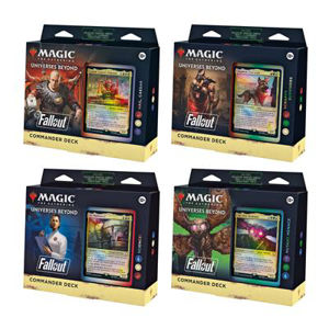 Immagine di MTG - COMMANDER FALLOUT DECK DISPLAY (4 DECKS) - EN